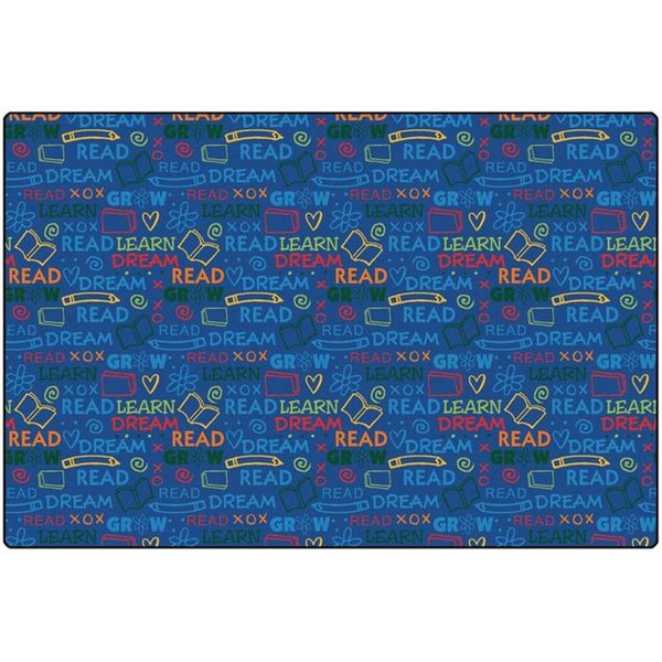 Carpets For Kids Read to Dream Pattern Rug 2316